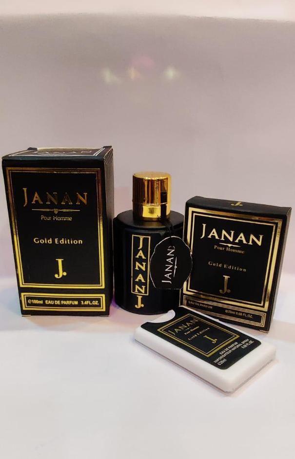 Janan Woody Perfume Set - 100ml + 20ml Pocket Spray | Unisex Fragrance with Bergamot & Oakmoss - Steplyn#