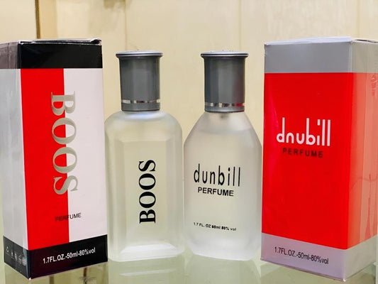 Luxury Duo – Dunhill & Boss Unisex Perfume Set - Steplyn#