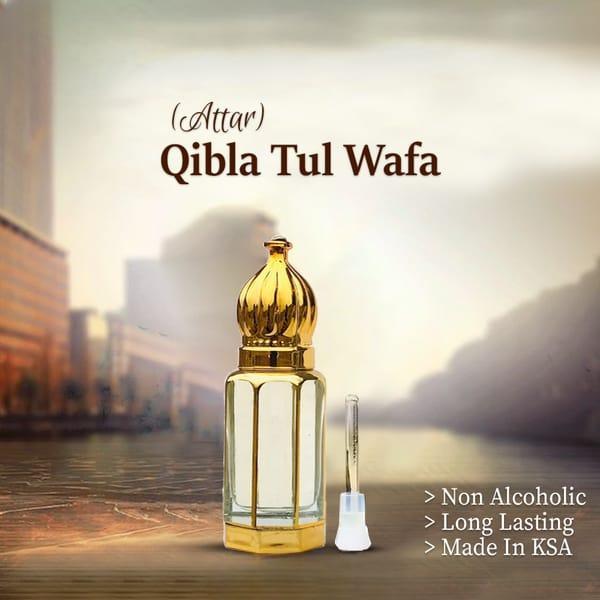 Qibla Tul Wafa – Long - Lasting Unisex Attar for Daily Use - Steplyn#