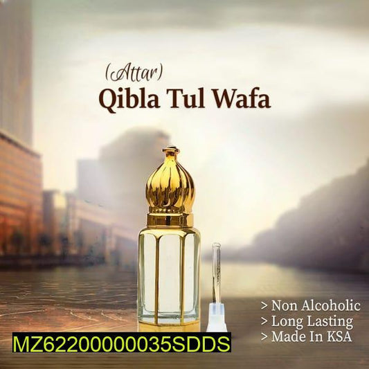 Qibla Tul Wafa – Long - Lasting Unisex Attar for Daily Use - Steplyn#